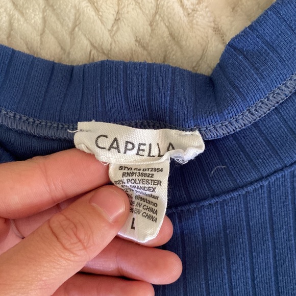 Ribbed Longsleeve Top - Picture 2 of 9